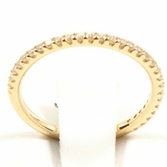 Wedding Band 14k yellow or white Gold Ring - Picture 8 of 8